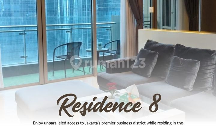 For Rent Residence 8 Senopati 1Br, High Floor, City View