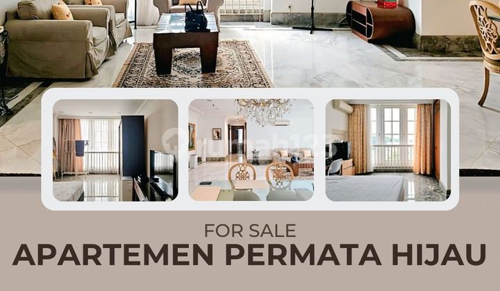 Best Deal! Permata Hijau 3BR Furnished Apartment - Strategic & Prime Location
