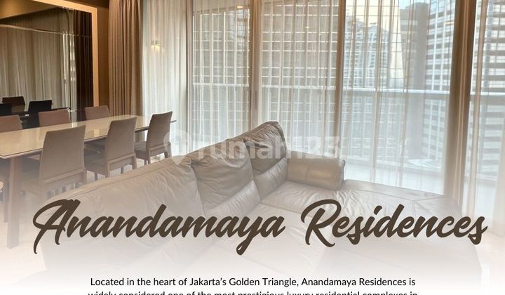 Living In Bliss: Disewakan Unit 2Br di Anandamaya Residences