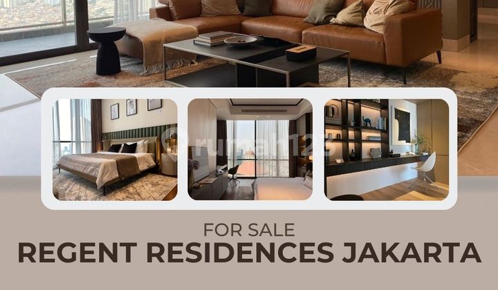 Rare Opportunity! Dijual Unit 3Br 251 M2 di Regent Residences Jakarta - Siap Huni