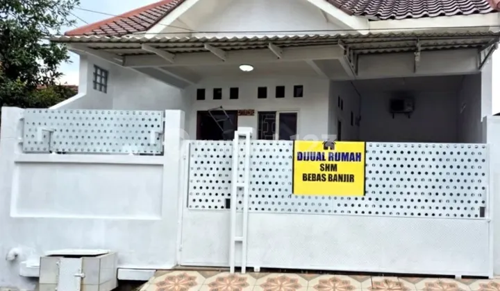Rumah Siap Huni SHM di Reni Jaya Pondok Petir Depok - Strategis, Bebas Banjir & Harga 1,1M Nego