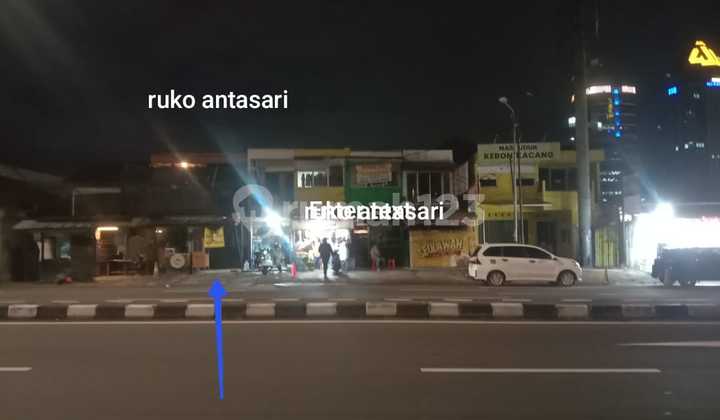 Disewakan Ruko Strategis di Jalan Raya Antasari - Area Hidup 24 Jam, Cocok Kuliner & Retail