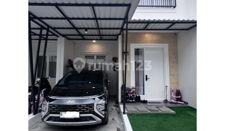 Rumah Modern 3+1 KT di Cluster One Gate System Lingkungan Aman Rumah Modern 3+1 KT di Cluster One Gate System Lingkungan Aman