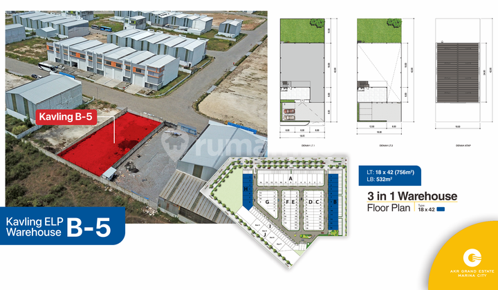 WAREHOUSE LOT ELP GEM CITY BLOCK H5 & B3 JIIPE SPECIAL READY TO USE