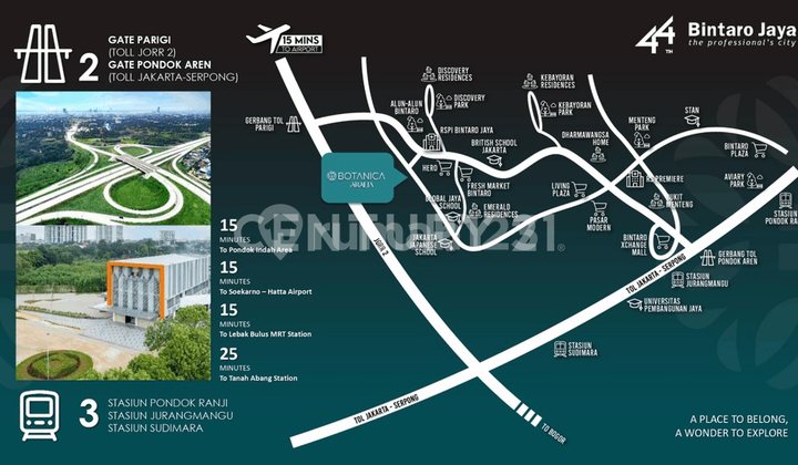 Rumah Brand New Di Botanical Aralia 8 Sudut Bintaro 2