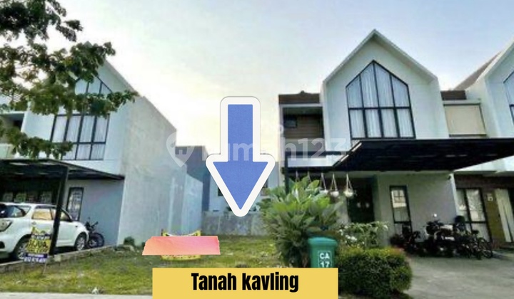 Tanah Kotak Boulevard Citra Garden Puri Strategis Bebas Banjir