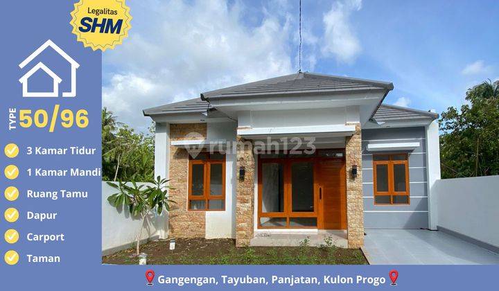 Dijual Rumah Lingkungan Asri Dekat Kota Wates, Kulon Progo 1