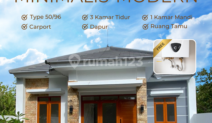 Rumah Siap Huni, 7 menit ke Pasar Bendungan Rumah Siap Huni, 7 menit ke Pasar Bendungan