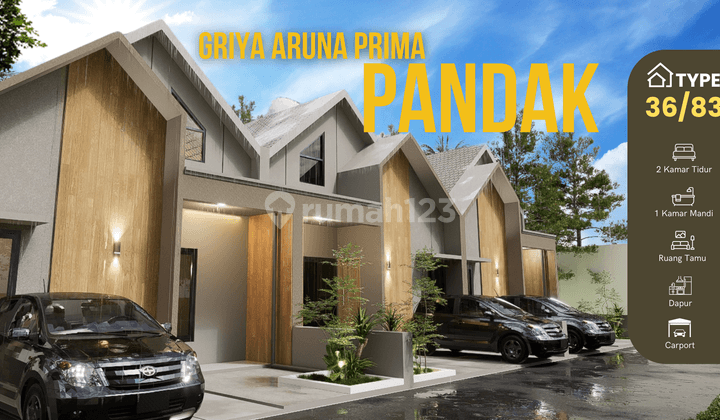Rumah Skandinavian di Bantul, Dekat Kota Jogja, Harga Terjangkau 1