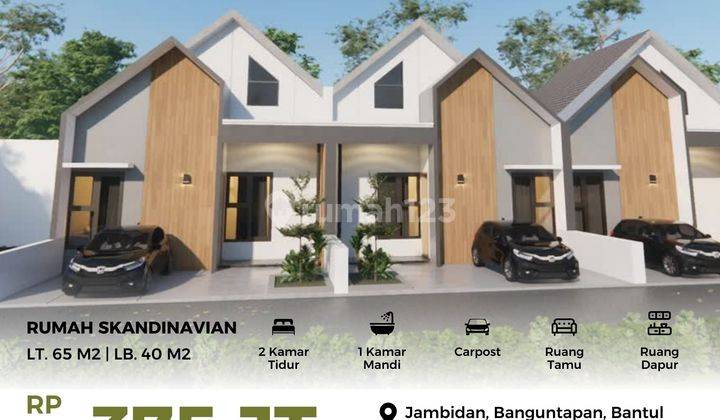 Rumah Siap Bangun Sisa 3 Unit Banguntapan Bantul 1