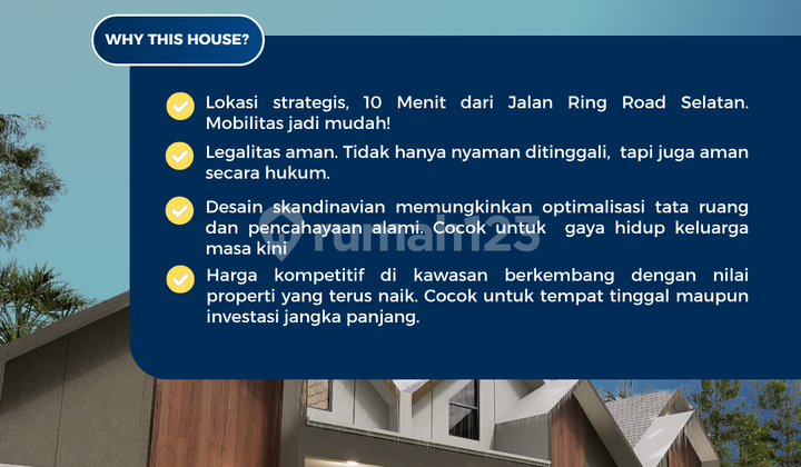 Rumah Siap Bangun, 15 Menit dr UAD Campus 4 2