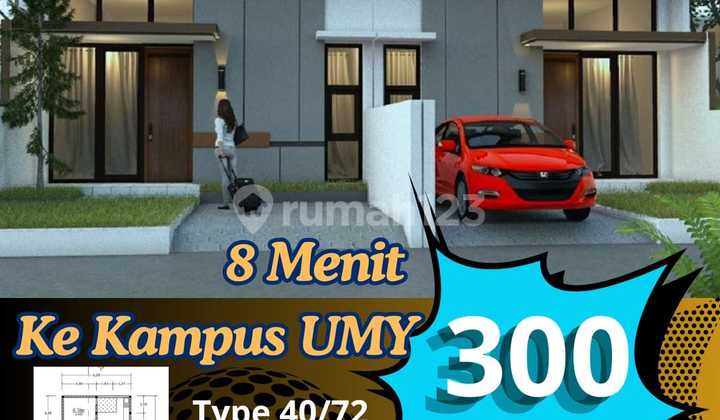 Rumah Siap Huni, 7 Menit Dari Kampus UMY Jogja 2