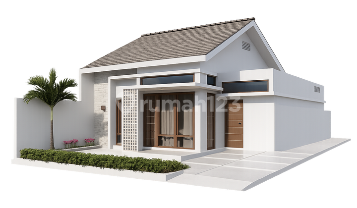 Bisa KPR, Rumah Minimalis Dekat3 Menit ke Rsu Queen Latifa