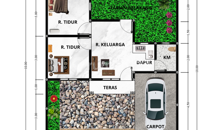 Rumah Siap Bangun Dekat Bandara YIA