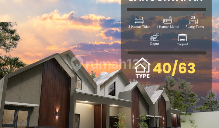 Rumah Type 40, Lokasi Strategis Dekat Fasum Rumah Type 40, Lokasi Strategis Dekat Fasum