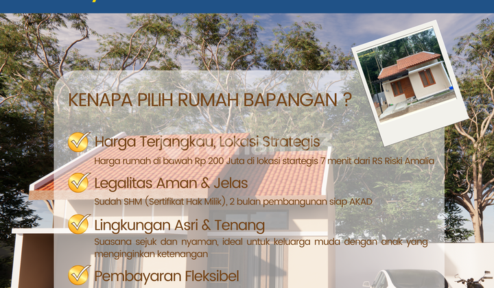 Bisa KPR, Rumah Minimalis Murah Dekat Jls, Cocok untuk Investasi! 2