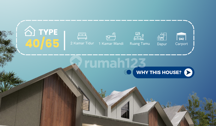 Rumah Skandinavian Siap Bangun di Banguntapan, 10 Menit dari Ring Road Selatan Rumah Skandinavian Siap Bangun di Banguntapan, 10 Menit dari Ring Road Selatan