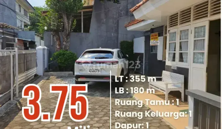 Dijual Rumah 1 Lantai 5 Kamar Dekat Jalan Raya Krakatau 2