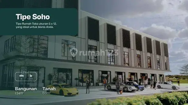 SOHO 3 Lantai di Grand Nature Residence – Investasi Prospektif 1