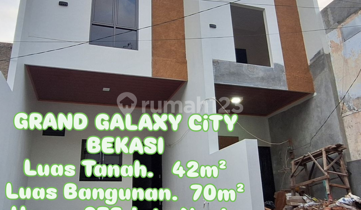 Rumah Baru Murah Minimalis Hanya Rp 850Jt Net Dlm Perumahan Grand Galaxy City, Bekasi Selatan 2
