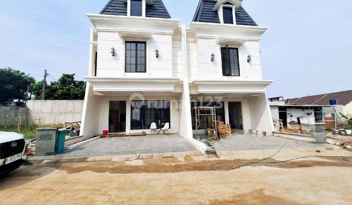 Dijual Rumah Mewah American Classic Ala2 Jaksel, Kwalitas Premium dlm Cluster Strategis Sisa 5 Unit Bebas Banjir Di Jati Bening Bekasi