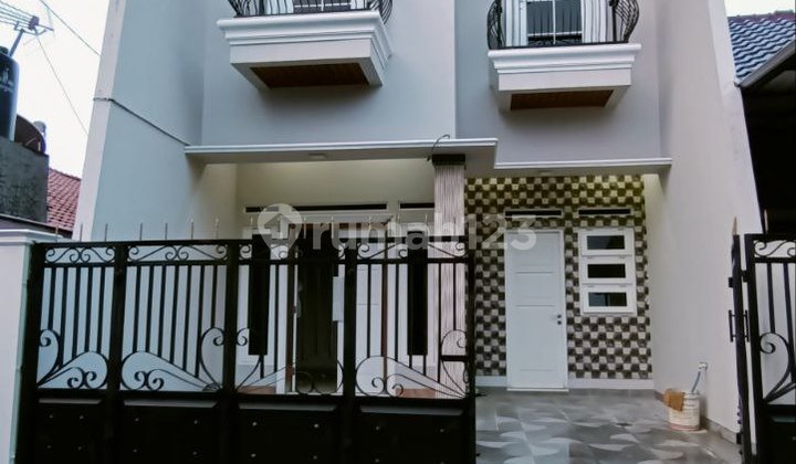 Dijual Rumah Baru Siap Huni Bebas Banjir Dekat Ke Tol Jatibening Di Jatimekar Bekasi