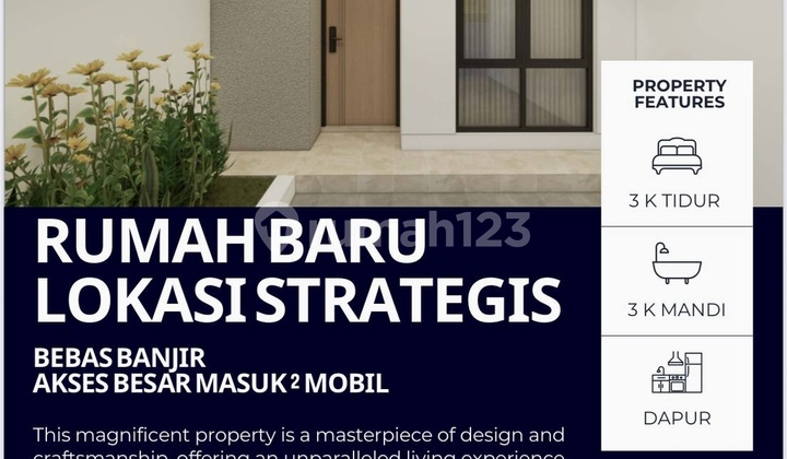 Di Jual Rumah Baru 2 Lantai Dengan Design Modern Di Jatikramat Bekasi 2