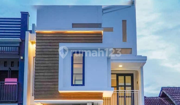 Rumah 3 Lantai Design Minimalis Modern Siap Huni Dalam Perumahan Di Mustika Jaya Bekasi Kota 2