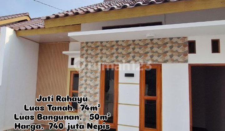 Rumah Baru Murah 1 Lantai di Jati Rahayu Bekasi Rumah Baru Murah 1 Lantai di Jati Rahayu Bekasi