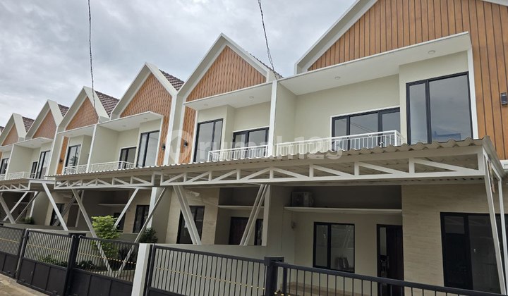 Rumah Baru Non Cluster, Scandinavia Modern Tanah Luas Rumah Harga Murah Dekat Tol Jati Asih Bekasi