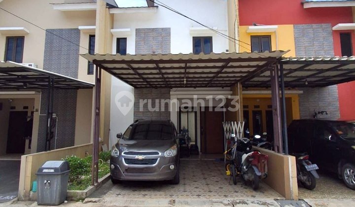For Sale: 2-Story House with Open Space Design in a One-Gate System Cluster, Adjacent to Pemda Jatiasih Housing, Near Galaxy Bekasi 1