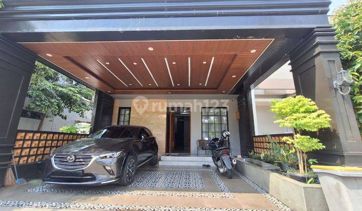 Dijual Rumah Bagus Mewah Full Furnished & Kolam Renang, Siap Huni Dlm Cluster Luas & Asri Di Kota Harapan Indah  2