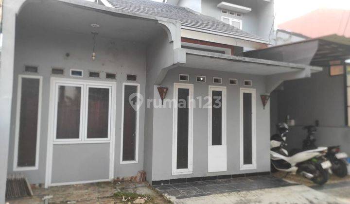 Di Jual Cepat Rumah Dalam Cluster Lingkungan Asri Dan Tenang Lokasi Strategis Hanya 1 Km Ke Tol Jatiasih Kota Bekasi 1