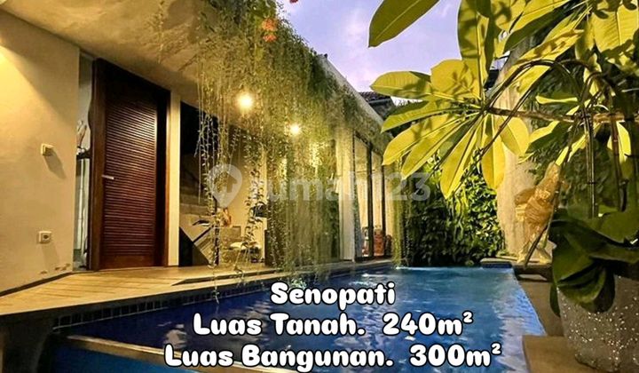 Dijual Rumah 2 Lantai Konsep Villa Dalam Kawasan Elit, Nempel Scbd,