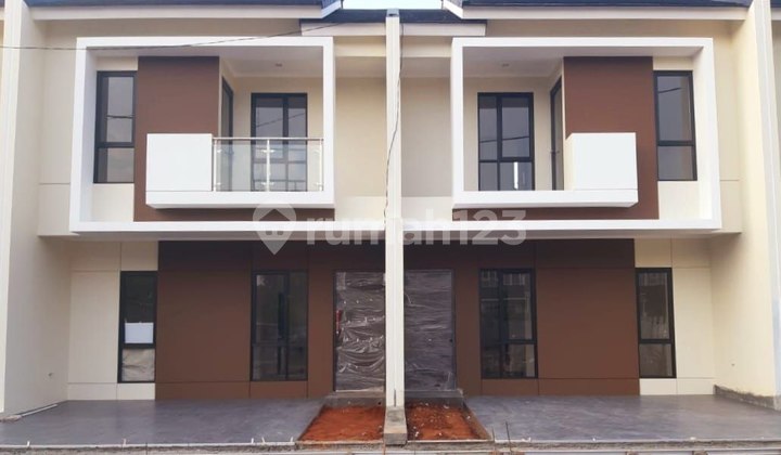 Dijual Murah Rumah Baru Sisa 1 Unit 2lt Modern Elegan Dlm Cluster Carport 2 Mobil Dkt Ke Jati Bening Pondok Gede Bekasi 2