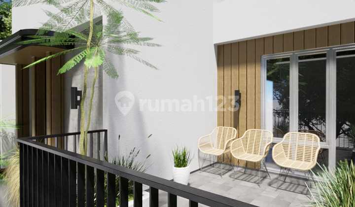 FOR SALE NEW 2-STORY SEMI-VILLA HOUSE IN SANUR DENPASAR BALI 2