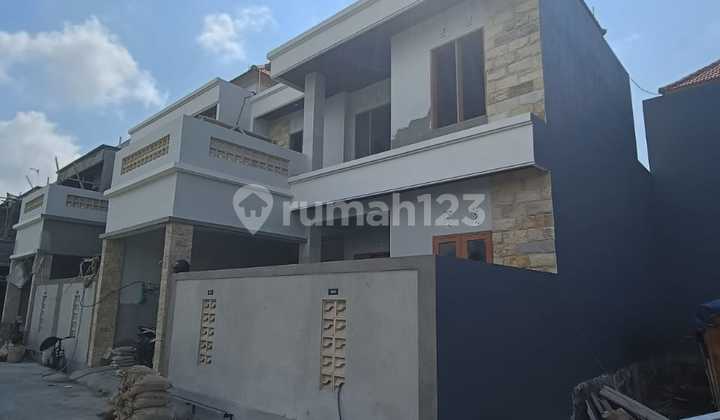 FOR SALE NEW 2-STORY HOUSE, GREAT LOCATION IN TRENGGULI DENPASAR