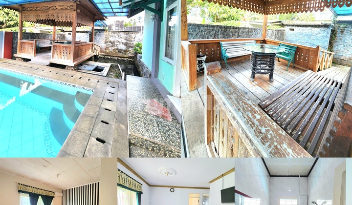 Villa 766 M2 with Swimming Pool in Cipanas - Below Market Price