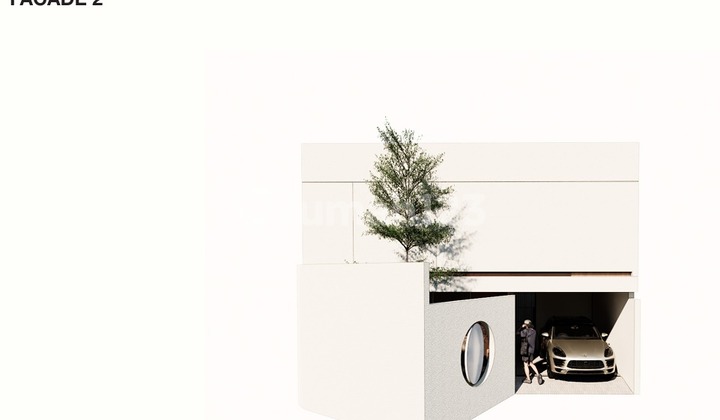 Rumah Baru 2 Lantai di Green Ville Town House, dekat Tanjung Duren 2