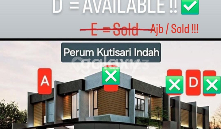 JUAL RUMAH BARU GRESS MINIMALIS TERLARIS 5 UNIT SISA 1 UNIT KUTISARI INDAH 1