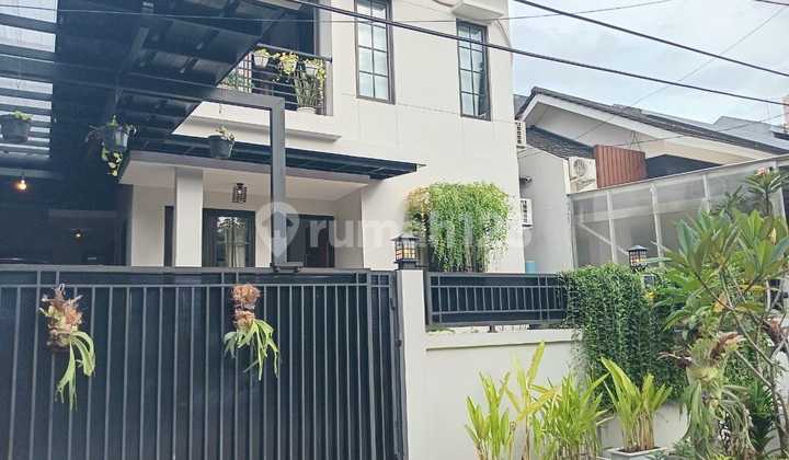 Rumah Modern Minimalis Dekat Stasiun Rawa Buntu 2