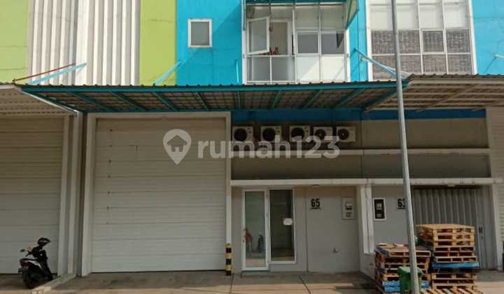 Dijual Gudang Biz Park 3 lantai akses kontainer 40 feet dekat akses tol ,tempat strategis