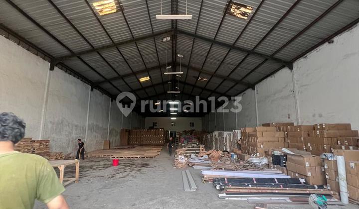 Dijual Gudang gandeng pantai indah dadap lokasi strategis akses 40feet dan izin industri