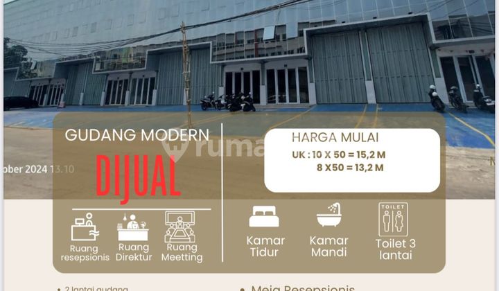Gudang Hs168 Dijalan 1 Maret Kalideres Dekat Dengan Perumahan Citra 3,5,6,taman Palrm Dan Juga Bandara ..akses Tol (bandara ,tangerang,priok) , Bebas Banjir Dan Akses Kontainer 40 Feet