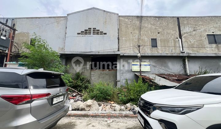 Dijual Gudang gandeng pantai indah dadap akses kontainer 40 feet izin industri lokasi strategis ,SHM