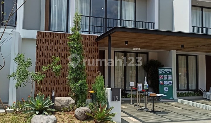 rumah baru modern Cluster Mahogany Residence di Summarecon Bogor
