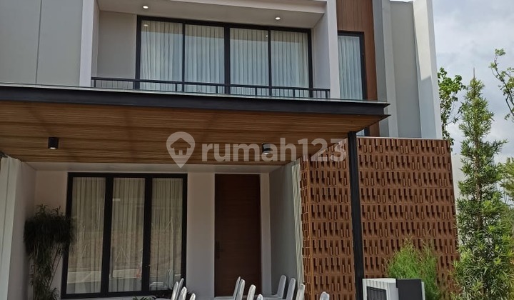 rumah baru modern Cluster Mahogany Residence di Summarecon Bogor 2