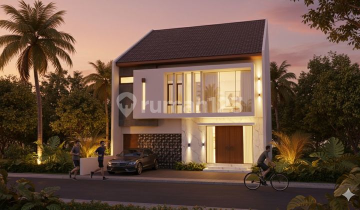 Rumah Baru Modern Minimalis Keren di Singgasana Pradana, Bandung