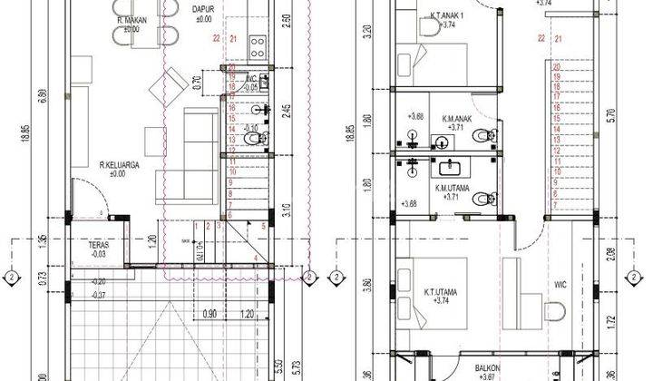 Rumah Baru Modern Minimalis LUX MUARA BARAT 2