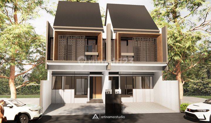 Rumah Baru Modern Minimalis LUX MUARA BARAT 1